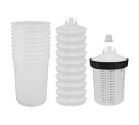 Jotekonoby 23pcs Spray Can Set For HVLP LVLP Paint Spraying System, Automotive Repair & Maintenance Hand Tool Outfit For Car Refinishing and Indust(800ML)