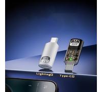 Jotekonoby 3-in-1 Headset Call Charging Data Adapter with High-Quality Chip for Type-C Devices, Female to Male USB-C Audio and Charging Converter for Travel and Business(White)