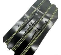 Jotekonoby 3 X Heli Kable Carp Leaders for Hybrid Qc Swivels Having Safety Clips Ready Tied Fishing Rig for Weedy and Snaggy Waters Green (TYPE B)