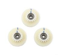 Jotekonoby 3PCS Nylon Motor Gear Set For AKM 95RX Electric For Bike Motor, 40T And 18T Teeth Replacement Kit, White Gears For Smooth Performance In E-For Bike Repair