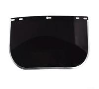 Jotekonoby 4 Pack Welding Helmet Replacement Lens for Hobart 770580-15.5 x 8 Inch Polycarbonate Tinted Face Shield Lens with Scratch and Resistance