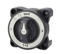Jotekonoby 4 Position Battery- Selector Switch 500A Heavy Duty Boat | Tinned Copper Stud Connector, Yacht Engine Circuit Breaker, 4 Position Battery- Selector Switch, 500A Marine- Power-