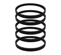 Jotekonoby 5-Pack Vacuum Cleaner Tooth Belts for 2036804-225-6, Flexible Replacement Parts, Rubber Carpet Cleaner Belt Drive Belt Replacement