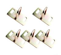 Jotekonoby 5 Pcs E-bike Saddle Lock Plate Pull Hook for Electric Seat - Iron Construction, 40-50mm Sizes Compatible with Electric Scooter(45mm 5PCS)
