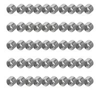 Jotekonoby 50-Piece 304 Stainless Steel M6 x 1.0 1.5D Helicoil Wire Thread Insert Kit for Metric Coarse Thread Repair in Metalworking Equipment