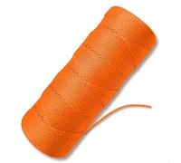 Jotekonoby 500 Feet For Nylon String Line, Fluorescent Orange Construction String for Gardening, Masonry Tools and Leveling, High Visibility Build, 1mm x