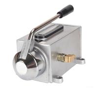 Jotekonoby 500cc Manual Oil Pump for CNC Machinery, Hand Operated Lubricator with 8ml/Minute Discharge, 15Kgf/cm2 Pressure, Aluminum Alloy Construction, Single