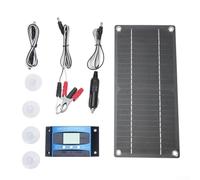 Jotekonoby 600W Solar Panel Kit with MPPT Controller 100A Charge Regulator for RV Camping and Off-Grid Power System Monocrystalline Portable Design
