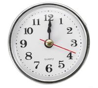 Jotekonoby 65MM Quartz Clock rts Movement, Quartz Clock Movement Insert, Replacement DIY Gold Silvery Arabic Numbers, for Replacement Repair Tool(Golden)