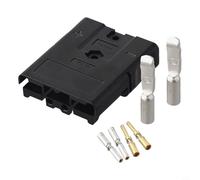 Jotekonoby 75A 600V for Connector Forklift Power Supply, Transportation Railway and Electric Sightseeing Car with Wear Resistance and(Black)