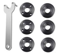Jotekonoby 7pcs Pressure Plate Cover Hexagon Nut Wrench Set for Type 100 Angle Grinder