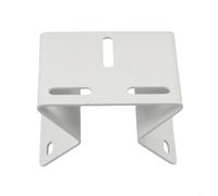 Jotekonoby 90 Degree Right Angle Wall Corner Mount Bracket for CCTV Camera - Precision Engineered Metal Construction for Indoor and Outdoor Surveillance Systems(White)