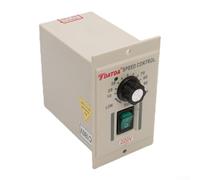 Jotekonoby AC 220V to DC 180V Motor Speed Controller for 0-400W DC Motors, Variable Speed Control with Knob Adjustable Regulator, Soft Start & Stepless Speed