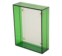 Jotekonoby Acrylic Picture Frame Neon Floating Photo Frame For Wall And Tabletop Neon Floating Photo Frame With Decorative Bright Color In Gallery Home Office(Green)