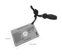 Jotekonoby Acrylic Signal Mirror for Outdoor Rescue - Survival Signal Tool with Long Distance Signaling, Compatible with Camping and Hiking (1pc)