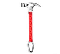 Jotekonoby Adjustable Claw Hammer Wrench with V-Shape Nail Puller, Multi Tool for Hammering and Prying, 8 to 22 mm Wrench Hammer for Home and Garden Use