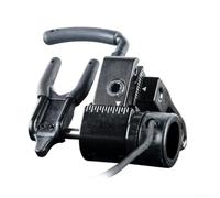 Jotekonoby Aluminium Alloy Drop Away Arrow Rest, Adjustable Arrow, Silent, Compound Bow Rest, Aluminium Alloy Archer Rest, Right Hand Bow Accessory(black)