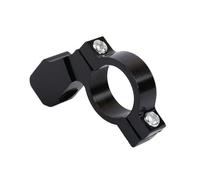 Jotekonoby Aluminium Alloy Motorcycle Mirror Mount Clamp, 10Mm Thread For 22Mm 7/8in Handlebars, Rust Resistant, Fits Rearview Mirrors On Motorcycles Electric Bikes(black)