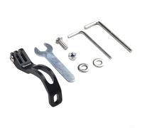 Jotekonoby Aluminum Alloy Front Light Bracket for Camera Mount, Folding Bike Fork Lamp Stand with M6/M5 Hardware, Compatible with Various Light(A)