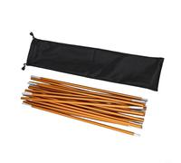 Jotekonoby Aluminum Alloy Tent Pole Replacement Set 105ft135ft Customizable Portable Camping Tent Canopy Repair Poles with Rubber Band Connect (36m)