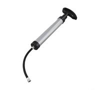 Jotekonoby Aluminum Manual Portable Pump Mini Alloy Pump Football Basketball (SILVER)