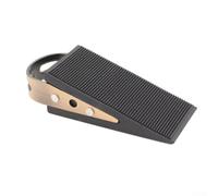 Jotekonoby Anti-Slip Rubber Door Stopper with Stainless Steel Construction for Wooden Doors and Wall Protection, Multiple Color Choices Available(Red Bronze)