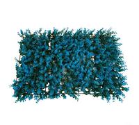 Jotekonoby Artificial Lawn Mat, 40X60 Cm PVC Greenery Wall Panel, Wedding Party Backdrop, Garden Fence Decor, Light Purple Yellow White Blue(blue)
