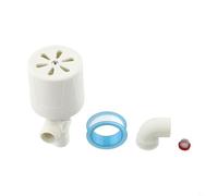 Jotekonoby Automatic Water Level Control Float Valve for Water Tank, 1 Inch Nylon PA66 with Stainless Steel Components, 4/6 Point Installation Kit for Livestock Watering(A)