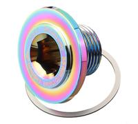 Jotekonoby Axles Aldhu Crankarm Bolt Set Having Selfextracting Structure for 24mm Plus 30mm Rotor for Alloy Aluminum Bicycle Crank Screw for Bike for Road Crank (For RAINBOW BOLT L)