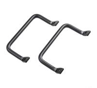 Jotekonoby Black Iron Cabinet Pull Handle for Cutting Board & Wooden Boxes, Vintage Style Furniture Hardware, Durable Metal Drawer Pull, 2 Pack with Screws