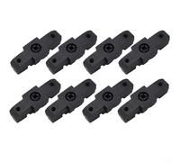 Jotekonoby Brake with Rim for Hydraulic Hs22 Hs33 50mm 6 or 8 Pieces Compatible Pads Hs11 Magura Brakes Black Rubber Compound Lightweight 28g/pair (8PCS)