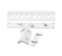 Jotekonoby Built-In Refrigerator Slide Rails, Smooth Quiet Glide, Lasting Plastic Metal Tracks, Space Saving Shelf Organizer, Compatible With Various Fridge Models