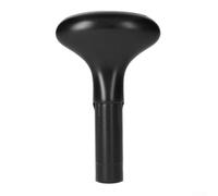 Jotekonoby Canoe Paddles T Handle for Paddle Replacement, 24mm Straight Shaft Grip Compatible with Canoe Inflatable Boat Dinghy Raft Paddles, Black PVC(A)