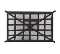 Jotekonoby Car Mesh Luggage Organizer Suv for Bag Van Mpv Breathable Cargo Net with 4 Mounting Buckles Large Capacity Ceiling Roof Storage Compat (80X53CM)