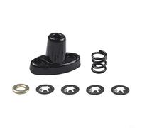 Jotekonoby Car Replacement Aluminum Sun Visor Repair Bracket Kit for TJ for Wrangler