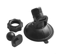 Jotekonoby Car Suction Cup Mount Holder with 360 Degree Rotating Bracket for GPS DVR Dash Cam Camera Windshield Stand Quick Release ABS Black