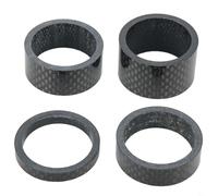Jotekonoby Carbon Fiber Headset Spacers 1 Stem Inch (286mm) Was Bicycle Fork 1/8 5mm 10mm 15mm 20mm Stack Carbon Set Portable Full for Height