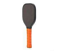 Jotekonoby Carbon Fiber Pickleball Training Paddle with Sweet Spot Design for Improved Hitting Accuracy, Wood and Plastic Construction, 13.4 x 4.9 Inch,(BROWN)