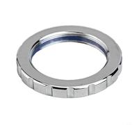 Jotekonoby Chainring Nut for Mid Drive Motors M500 M420, Steel Crankset Fixing Nut for Electric For Bike For Bicycle Components, Secure Lock Nut in Blue and