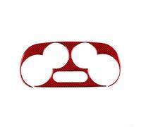 Jotekonoby Climate Control Switch Surround Carbon Fibre- for Fiat 500 | Vehicle Cabin Styling UpgradeFiat 500 AC Control Trim, Abarth- 595 Dashboard Panel, Carbon Fibre- Air Con Bezel,