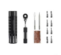 Jotekonoby Compact Bicycle Repair Tool for Ebike Maintenance | Fits 7-10 speed chains, removes links fast, includes spare pin, steel build, road and mtb use(black)