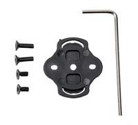 Jotekonoby Computer Bracket Fixed Base Male Seat Repair Parts Compatible with for GARMIN Cycling GPS Devices - Black Plastic Replacement Holder