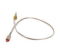 Jotekonoby Copper Head Gas Stove Thermocouple Screw, Lasting Copper Construction, Precise Connection Design, Multiple Wire Length Options For Home Cooker Use(Short needle 40cm)