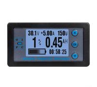 Jotekonoby Digital Multimeter 8-120V Battery Tester with Shunt - 100A/200A/300A/500A Current Detection, Real- Capacity, LCD Display for Engineering and Testing Use(100A)