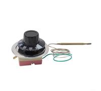 Jotekonoby Electric Oven Thermostat, Adjustable Temperature Controller, 50-400°C Range, Metal And Plastic Construction, Compatible With Kitchen Appliances