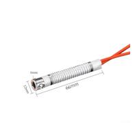 Jotekonoby Electric Soldering Iron Heating Element 30W 40W 60W 80W 100W 150W Replacement Core for External Heating High Efficiency Soldering(60W)