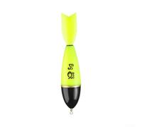 Jotekonoby Elite Sensitivity and Long Cast Style Electronic Lighted Bobber with Heavyduty Swivel for Night Led Luminous Rocket Fishing with Float (5G)