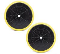 Jotekonoby EVA Foam 6 Inch Buffer Backing Pads with Hook-and Loop Backing Plate for Cordless Buffer, Dual Action Polisher Accessory for Car Polishing(6inch)