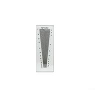 Jotekonoby Fabric Thread Count Scope with Warp and Weft Density Measurement Tool for Textile Analysis - Measuring Range 10-120 Threads/cm (26-300 Threads/inch) for Silk,(SFY264)