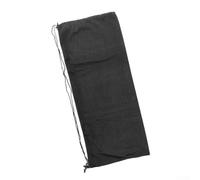 Jotekonoby Flannel Tennis Racket Bag for Outdoor Sports, Large Capacity Portable Storage Sleeve with Racket Holder, Holds Tennis Balls and Gear, Black